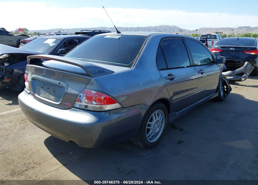 2005 MITSUBISHI LANCER OZ RALLY VIN: JA3AJ86E65U031870