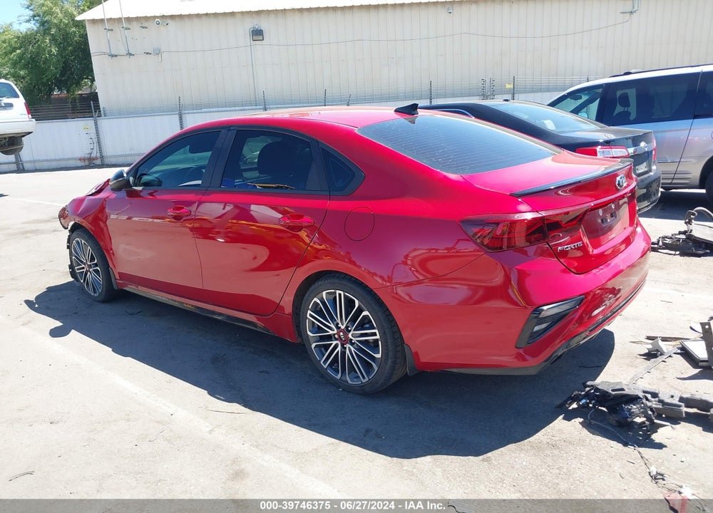 2021 KIA FORTE GT MANUAL VIN: 3KPF44AC0ME371879