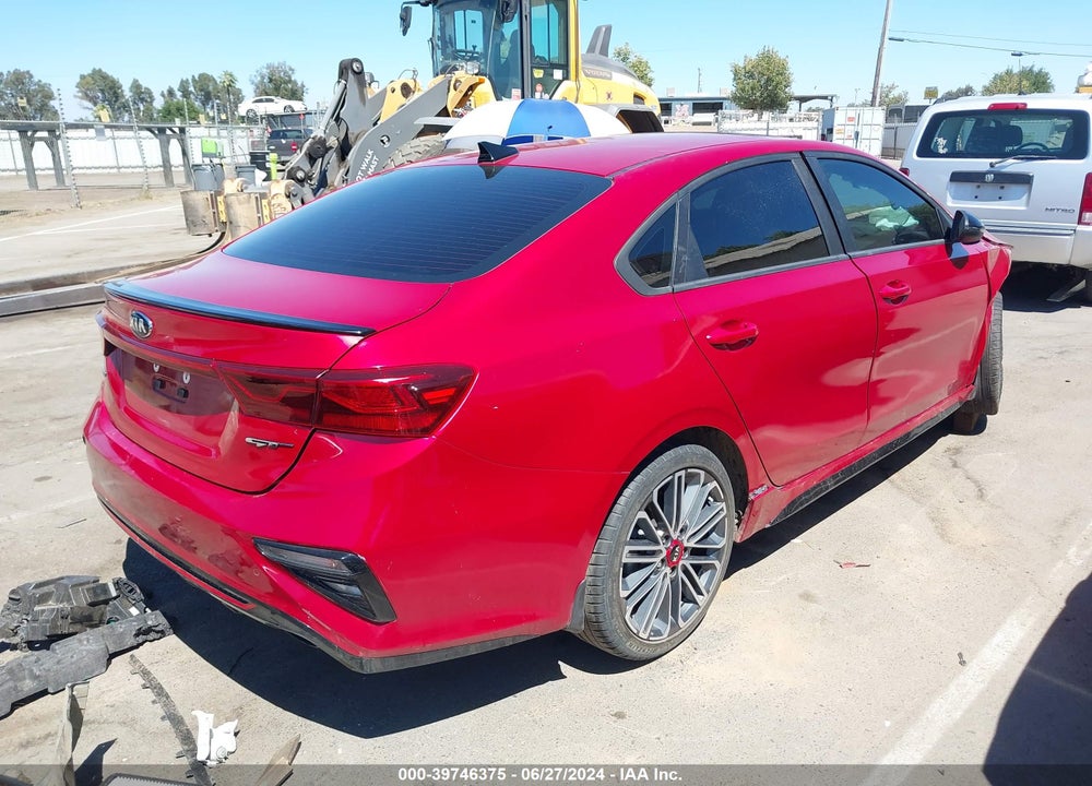 2021 KIA FORTE GT MANUAL VIN: 3KPF44AC0ME371879