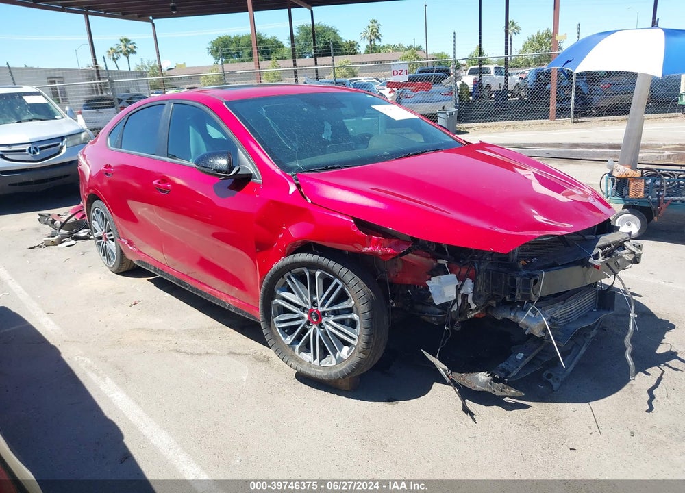 2021 KIA FORTE GT MANUAL VIN: 3KPF44AC0ME371879