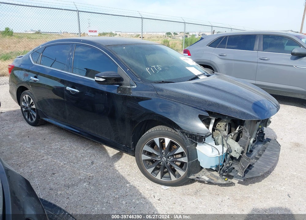 2019 NISSAN SENTRA SR VIN: 3N1AB7AP0KY381329