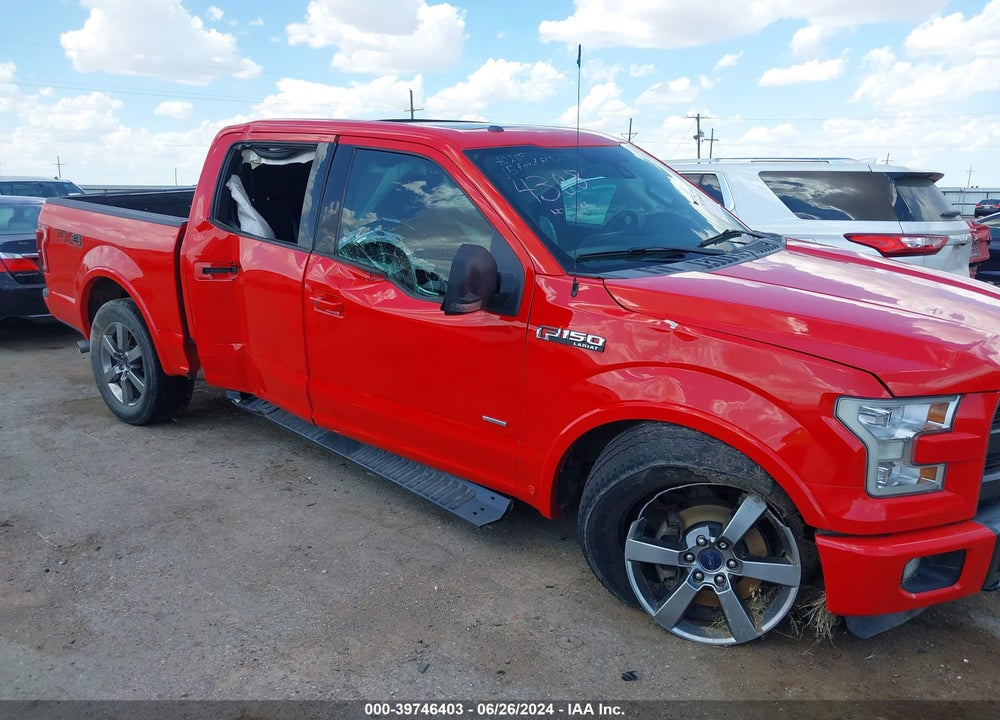 2015 FORD F-150 LARIAT VIN: 1FTEW1EG2FFA54308