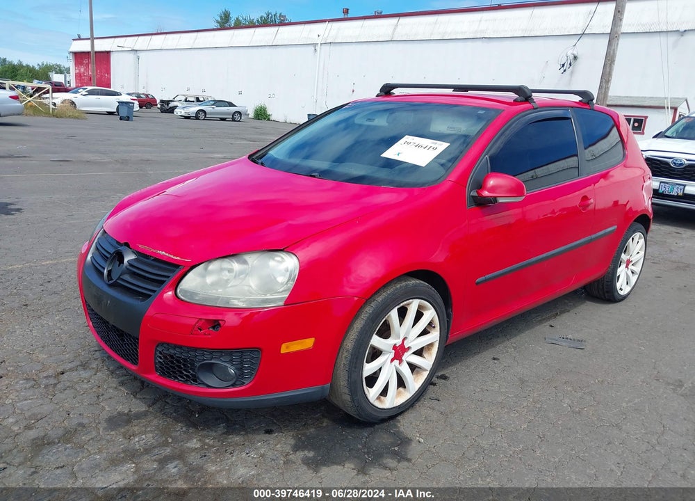2007 VOLKSWAGEN RABBIT 2-DOOR VIN: WVWAR71K87W034939