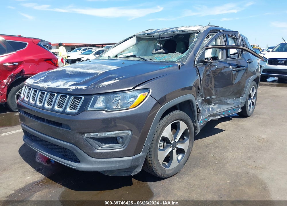 2018 JEEP COMPASS LATITUDE FWD VIN: 3C4NJCBB6JT165591