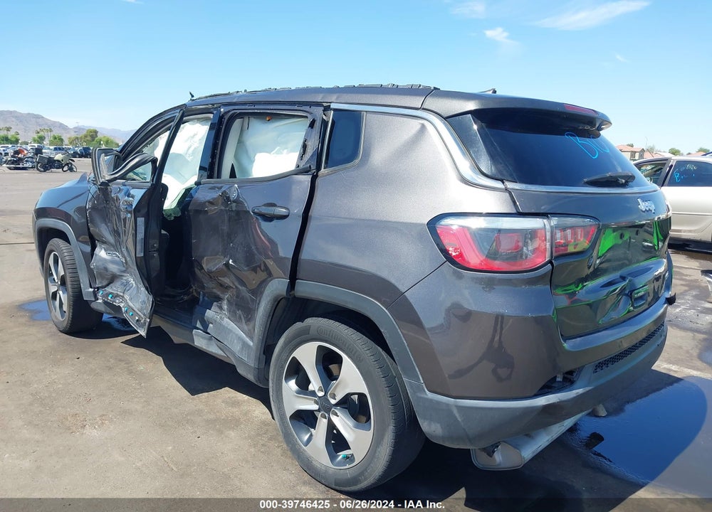 2018 JEEP COMPASS LATITUDE FWD VIN: 3C4NJCBB6JT165591