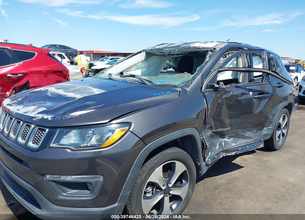 2018 JEEP COMPASS LATITUDE FWD VIN: 3C4NJCBB6JT165591