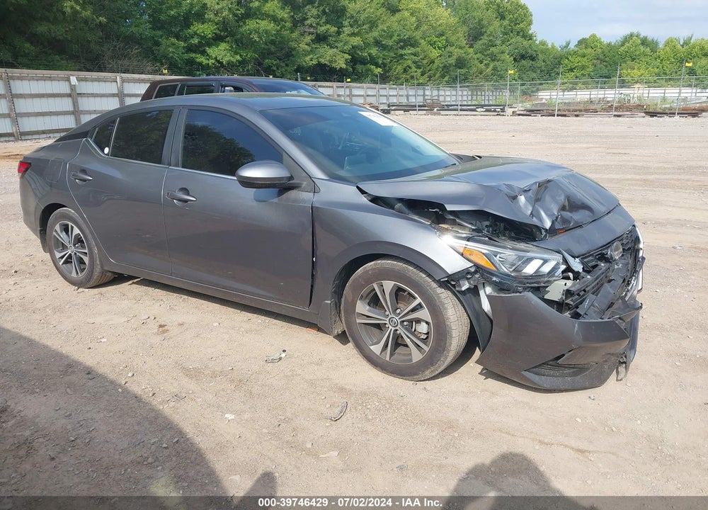 2021 NISSAN SENTRA SV XTRONIC CVT VIN: 3N1AB8CV1MY258823