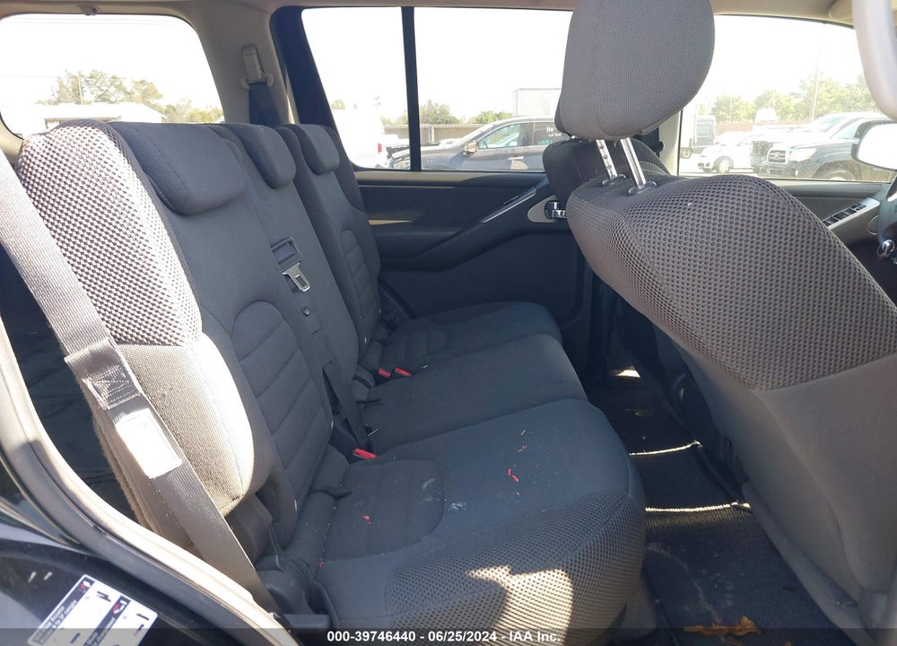 2007 NISSAN PATHFINDER S VIN: 5N1AR18U37C615282