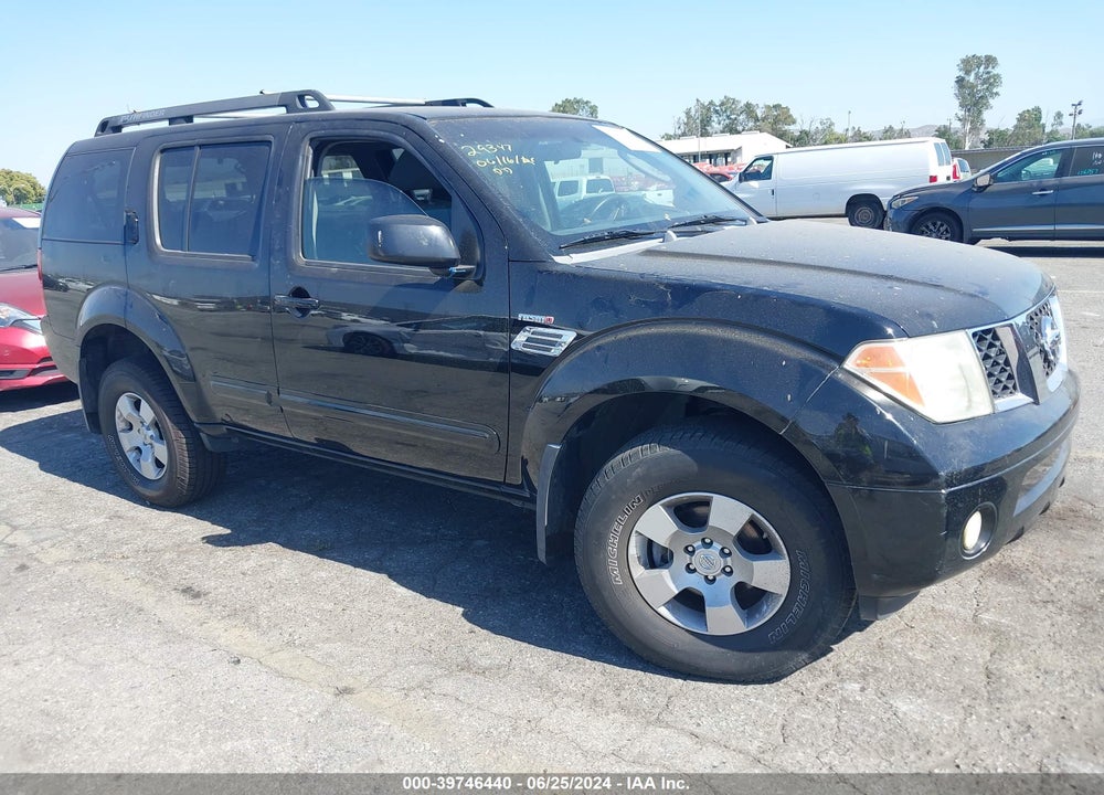 2007 NISSAN PATHFINDER S VIN: 5N1AR18U37C615282