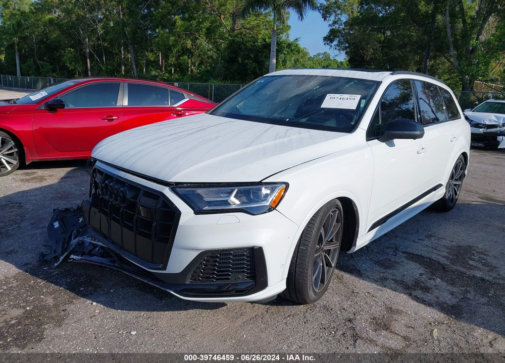 2022 AUDI SQ7 PRESTIGE TFSI QUATTRO TIPTRONIC VIN: WA1VWBF74ND019567