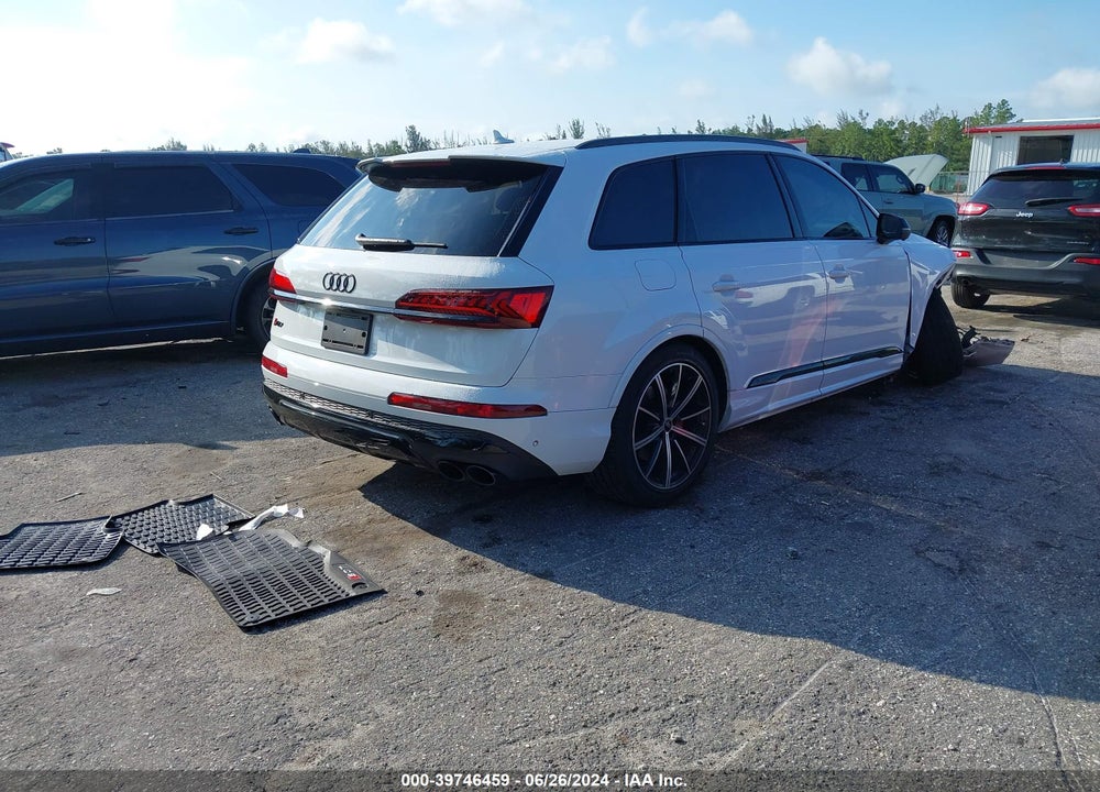 2022 AUDI SQ7 PRESTIGE TFSI QUATTRO TIPTRONIC VIN: WA1VWBF74ND019567