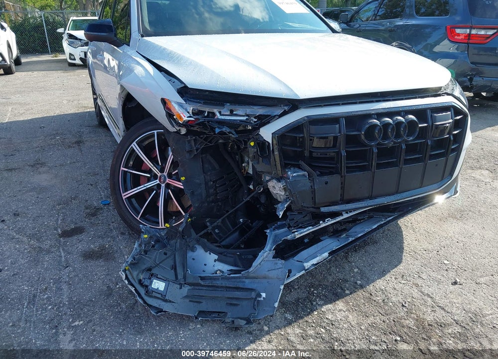 2022 AUDI SQ7 PRESTIGE TFSI QUATTRO TIPTRONIC VIN: WA1VWBF74ND019567