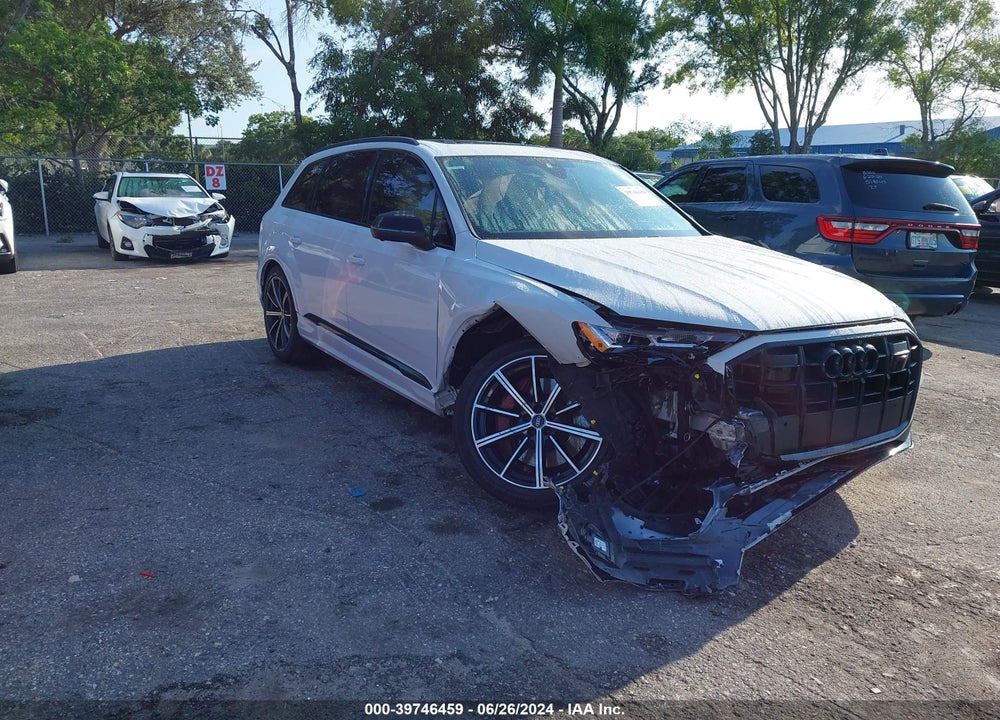 2022 AUDI SQ7 PRESTIGE TFSI QUATTRO TIPTRONIC VIN: WA1VWBF74ND019567