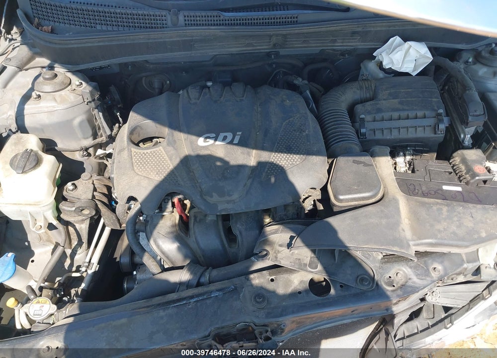 2014 HYUNDAI SONATA GLS VIN: 5NPEB4AC7EH935977