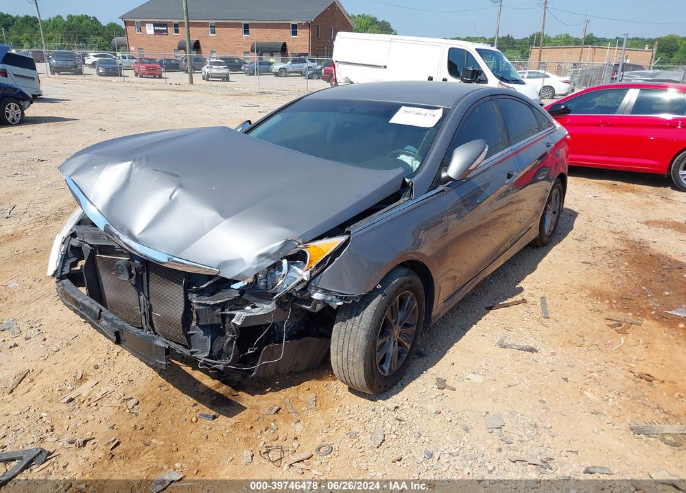 2014 HYUNDAI SONATA GLS VIN: 5NPEB4AC7EH935977