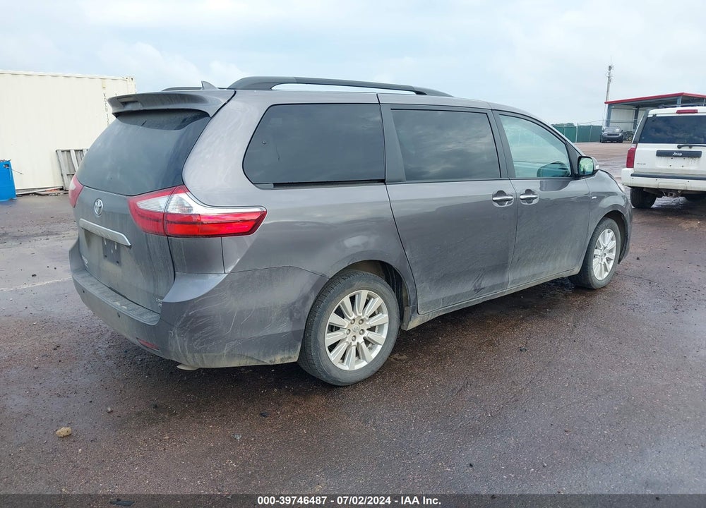 2017 TOYOTA SIENNA LIMITED PREMIUM 7 PASSENGER VIN: 5TDDZ3DC1HS151192