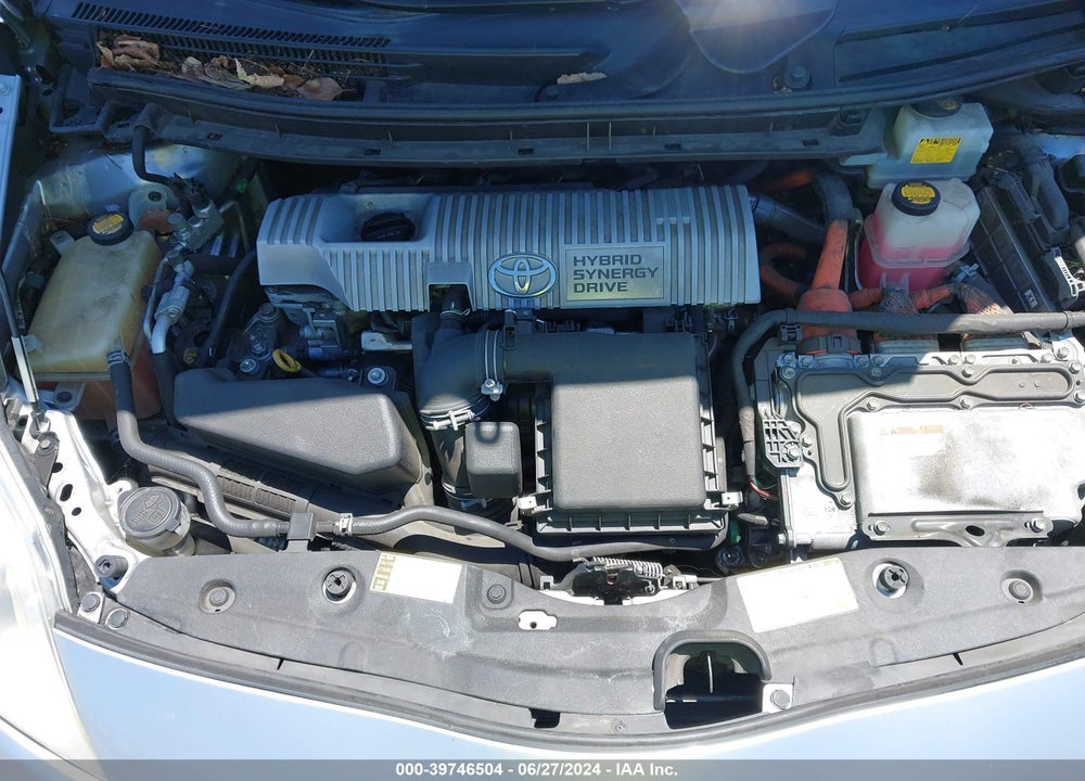 2012 TOYOTA PRIUS TWO VIN: JTDKN3DUXC5511229