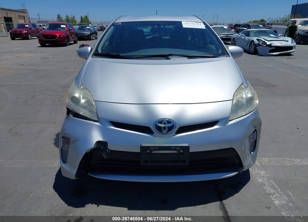 2012 TOYOTA PRIUS TWO VIN: JTDKN3DUXC5511229