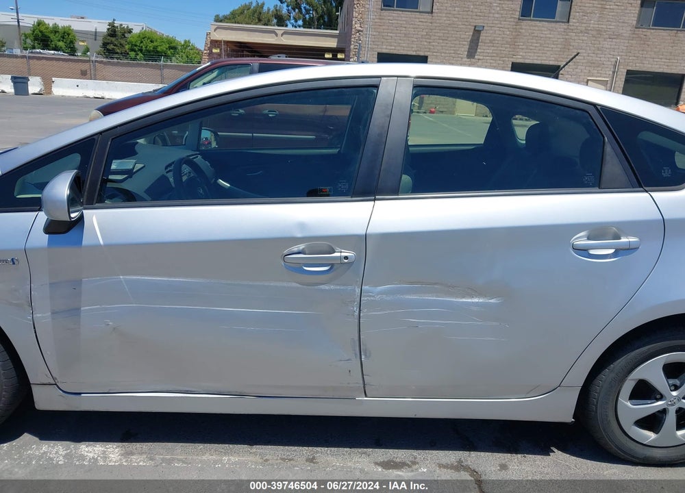 2012 TOYOTA PRIUS TWO VIN: JTDKN3DUXC5511229