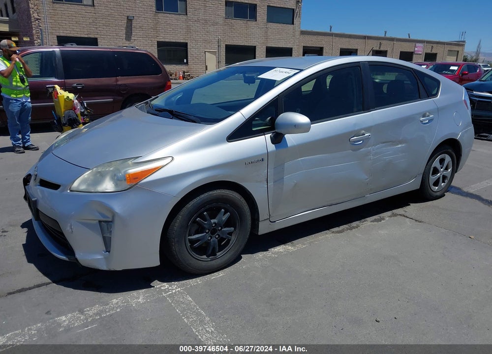 2012 TOYOTA PRIUS TWO VIN: JTDKN3DUXC5511229