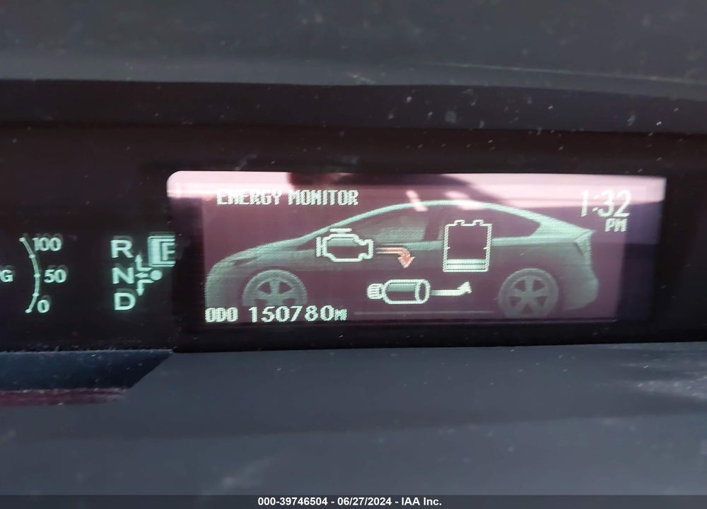 2012 TOYOTA PRIUS TWO VIN: JTDKN3DUXC5511229
