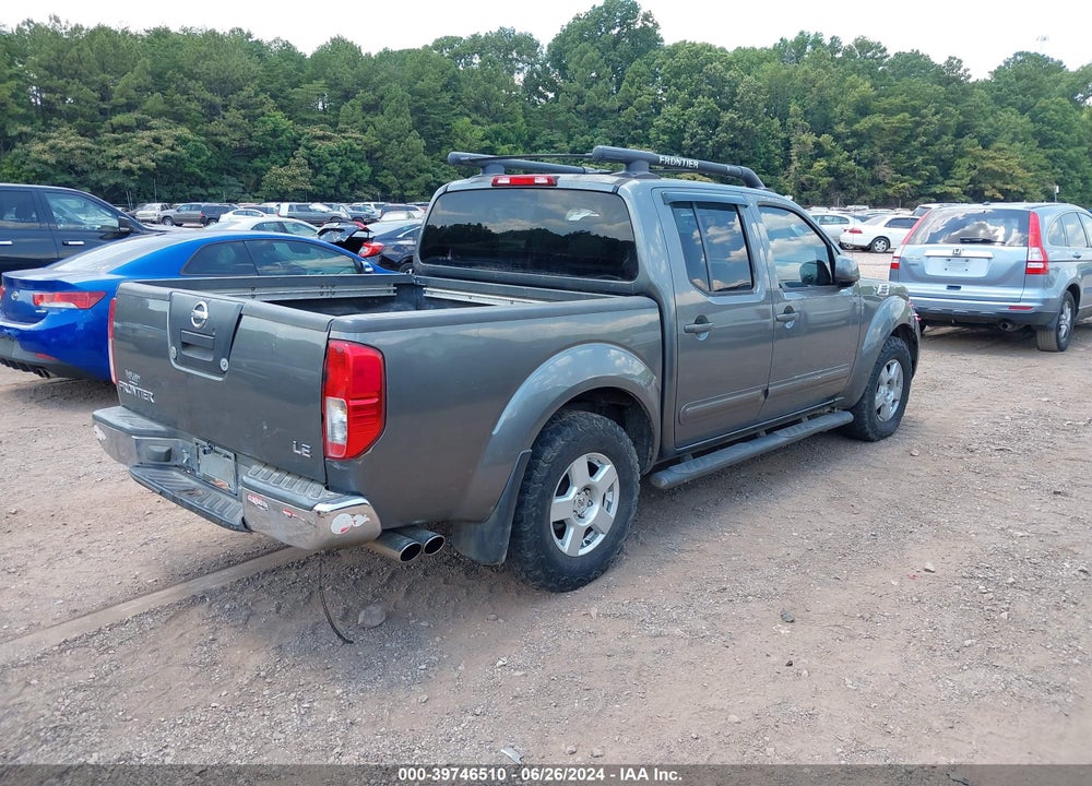 2006 NISSAN FRONTIER LE VIN: 1N6AD07U56C466917