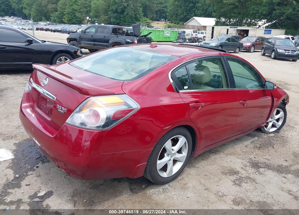 2007 NISSAN ALTIMA 3.5 SE VIN: 1N4BL21E27C153595