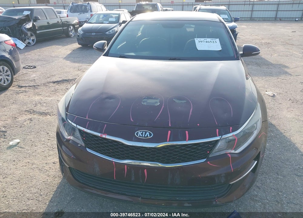 2016 KIA OPTIMA LX VIN: 5XXGT4L30GG027291
