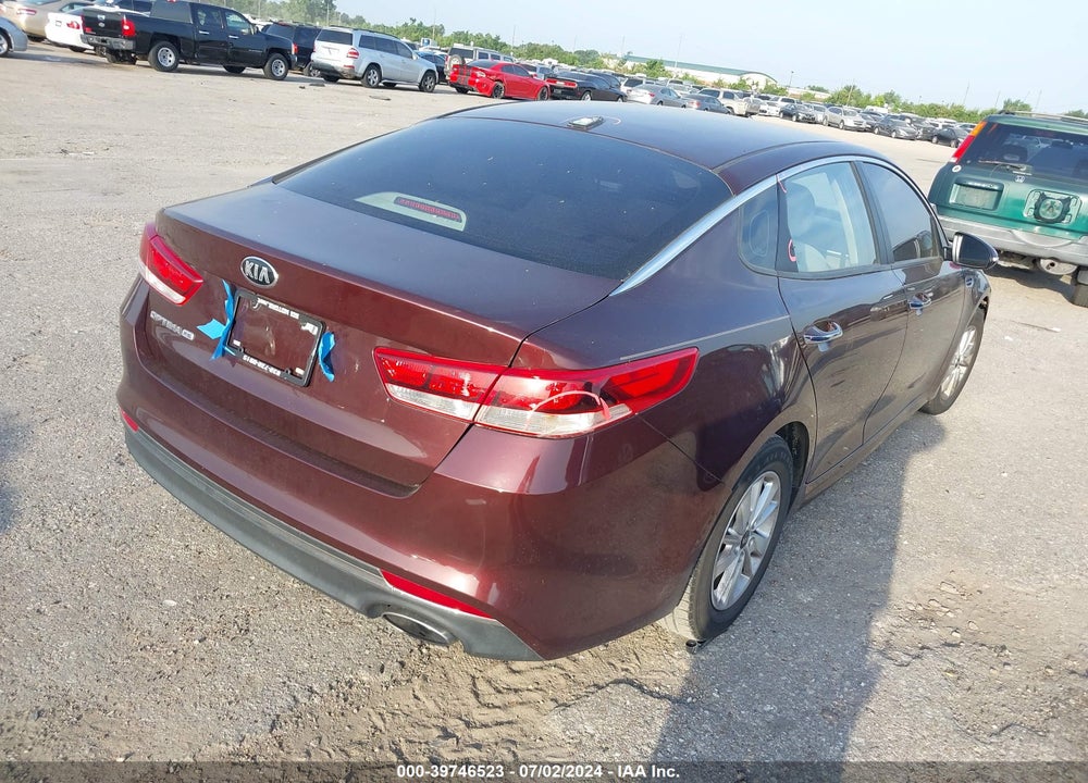 2016 KIA OPTIMA LX VIN: 5XXGT4L30GG027291