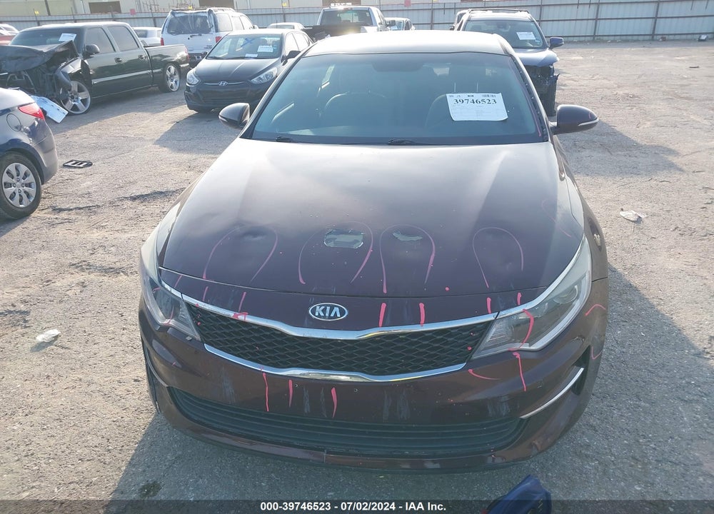 2016 KIA OPTIMA LX VIN: 5XXGT4L30GG027291
