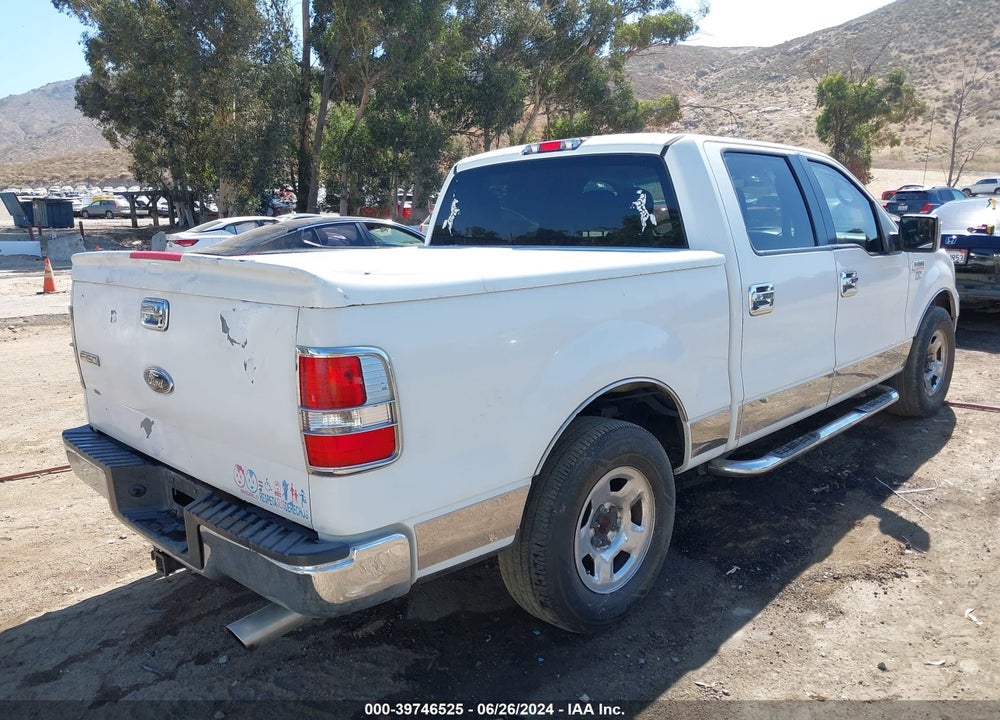 2005 FORD F-150 LARIAT/XLT VIN: 1FTPW12585KE55136