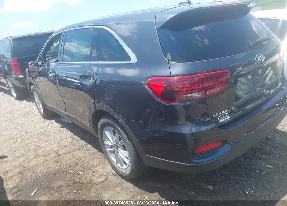 2019 KIA SORENTO VIN: 5XYPG4A59KG482878