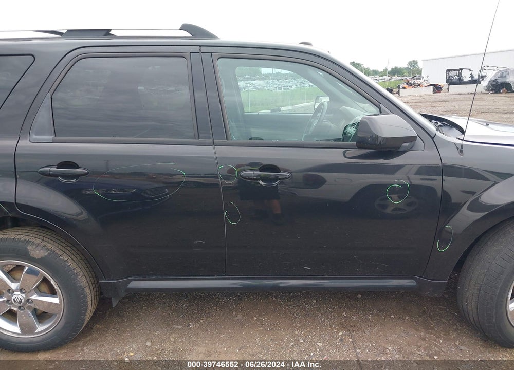 2011 MERCURY MARINER PREMIER VIN: 4M2CN8HG9BKJ00825