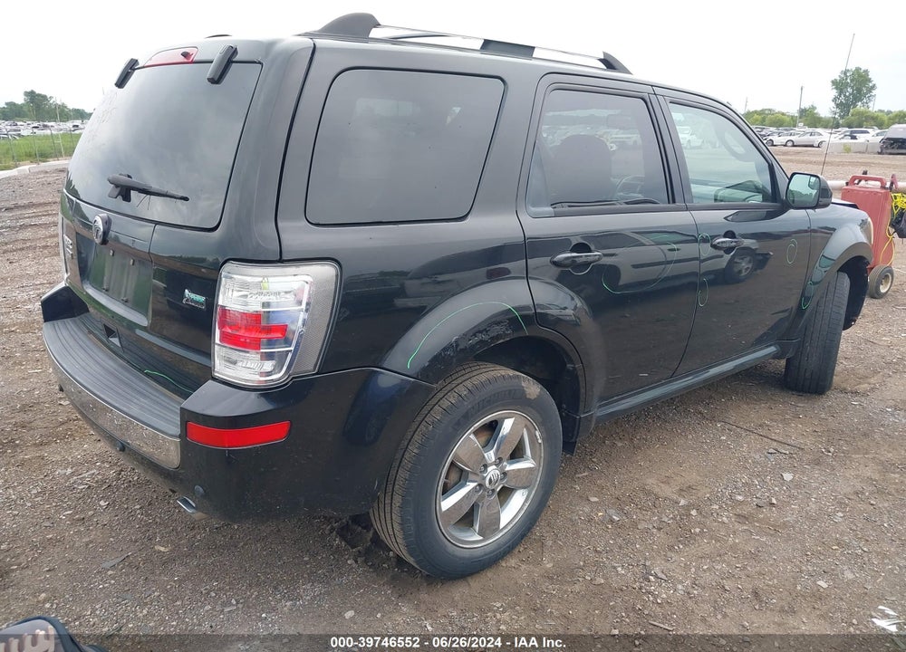 2011 MERCURY MARINER PREMIER VIN: 4M2CN8HG9BKJ00825