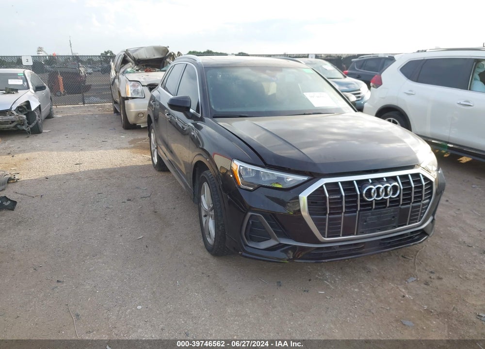 2020 AUDI Q3 PREMIUM 45 TFSI S LINE QUATTRO TIPTRONIC VIN: WA1DECF30L1103997