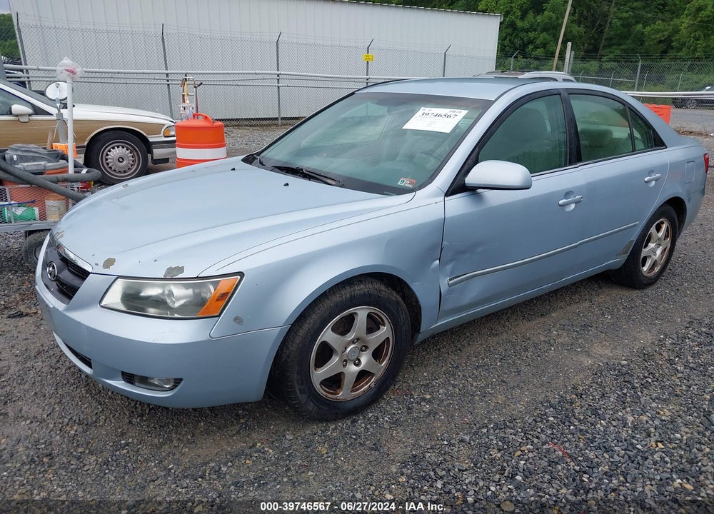 2006 HYUNDAI SONATA GLS V6/LX V6 VIN: 5NPEU46F56H154051