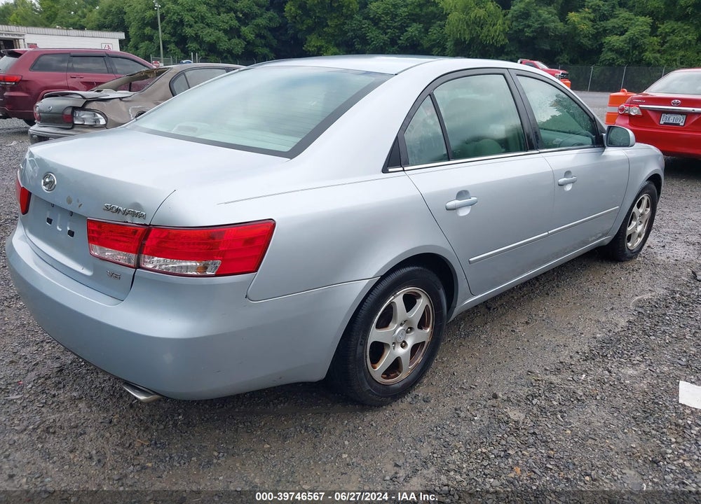 2006 HYUNDAI SONATA GLS V6/LX V6 VIN: 5NPEU46F56H154051