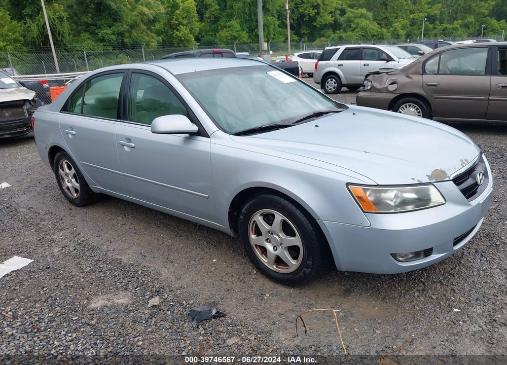 2006 HYUNDAI SONATA GLS V6/LX V6 VIN: 5NPEU46F56H154051