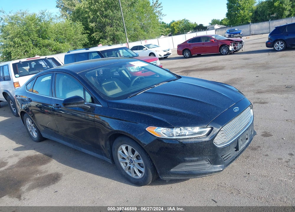 2016 FORD FUSION VIN: 3FA6P0G71GR193803