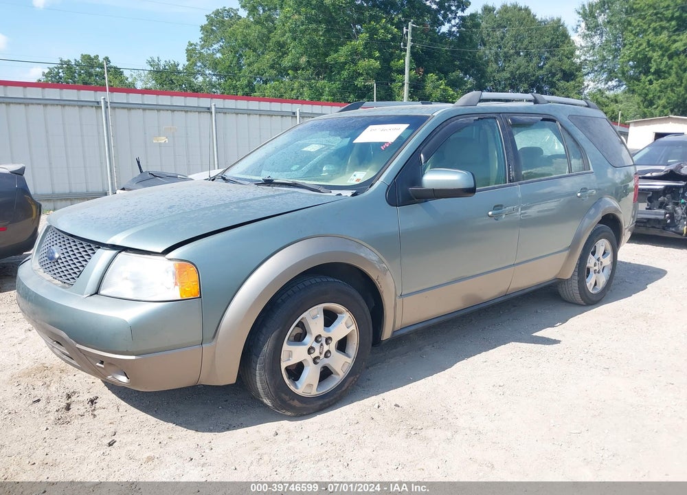 2006 FORD FREESTYLE SEL VIN: 1FMZK02126GA27624