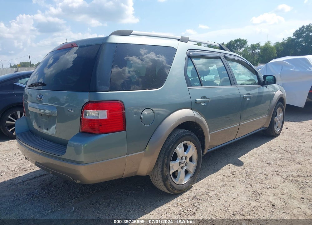 2006 FORD FREESTYLE SEL VIN: 1FMZK02126GA27624
