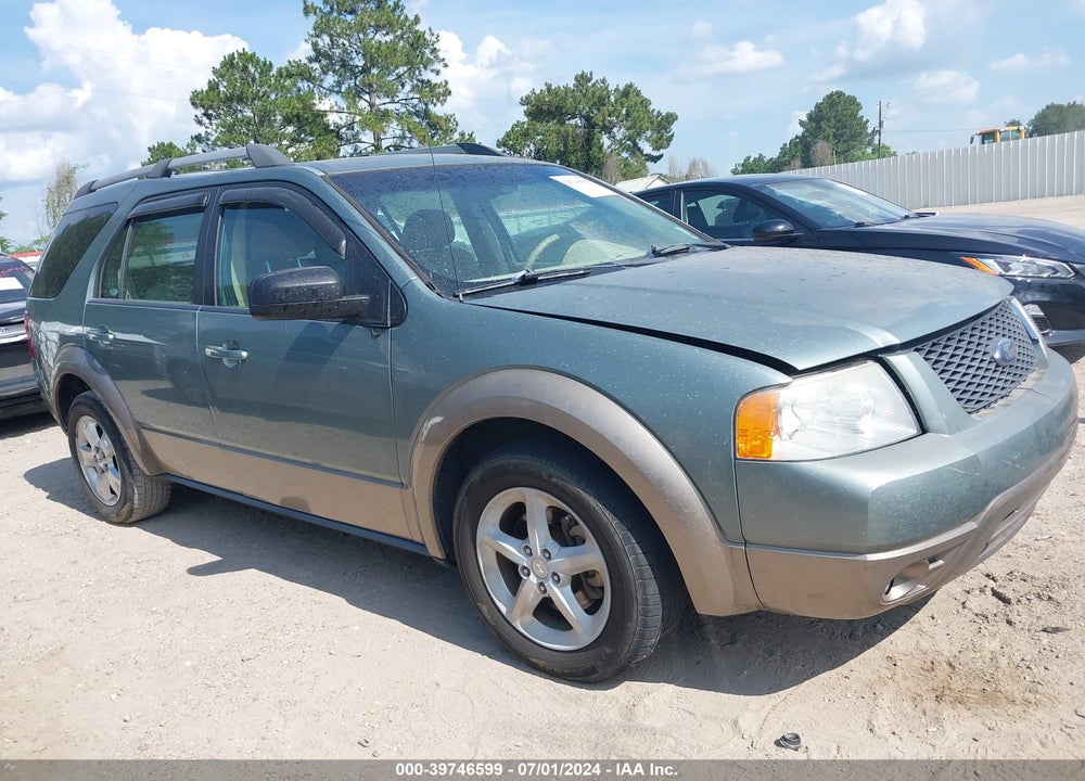 2006 FORD FREESTYLE SEL VIN: 1FMZK02126GA27624