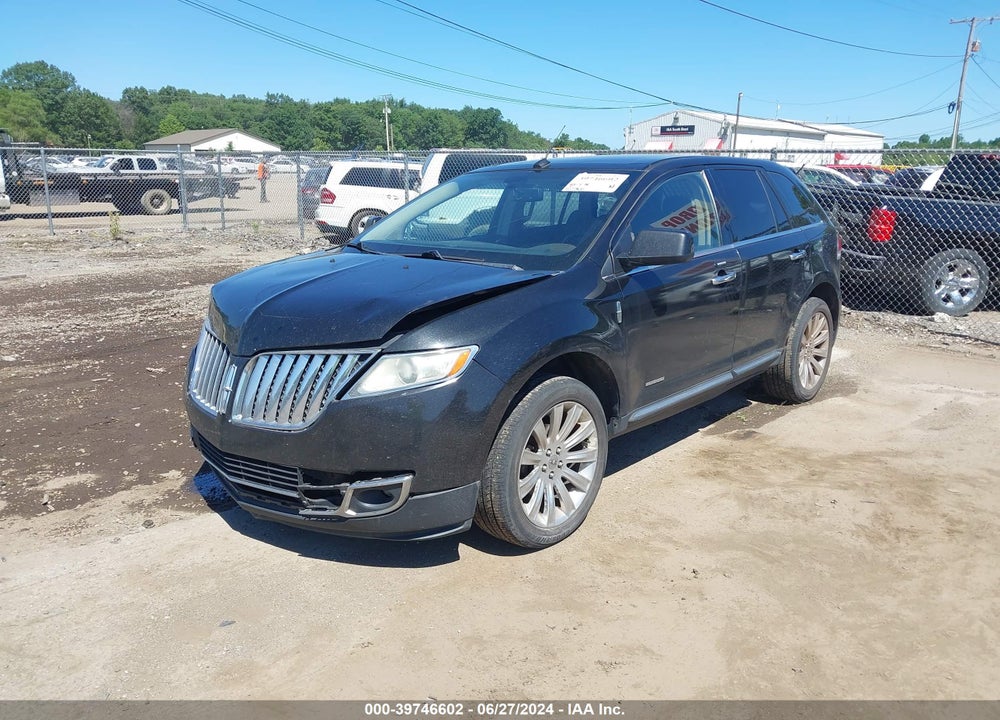 2011 LINCOLN MKX VIN: 2LMDJ8JK6BBJ09562