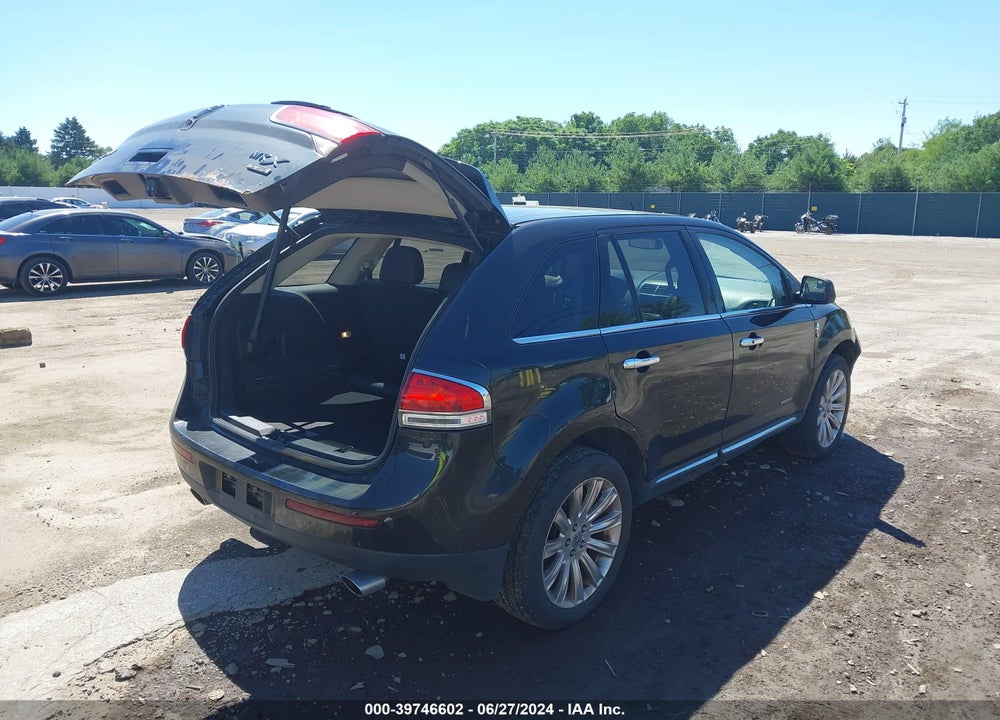 2011 LINCOLN MKX VIN: 2LMDJ8JK6BBJ09562