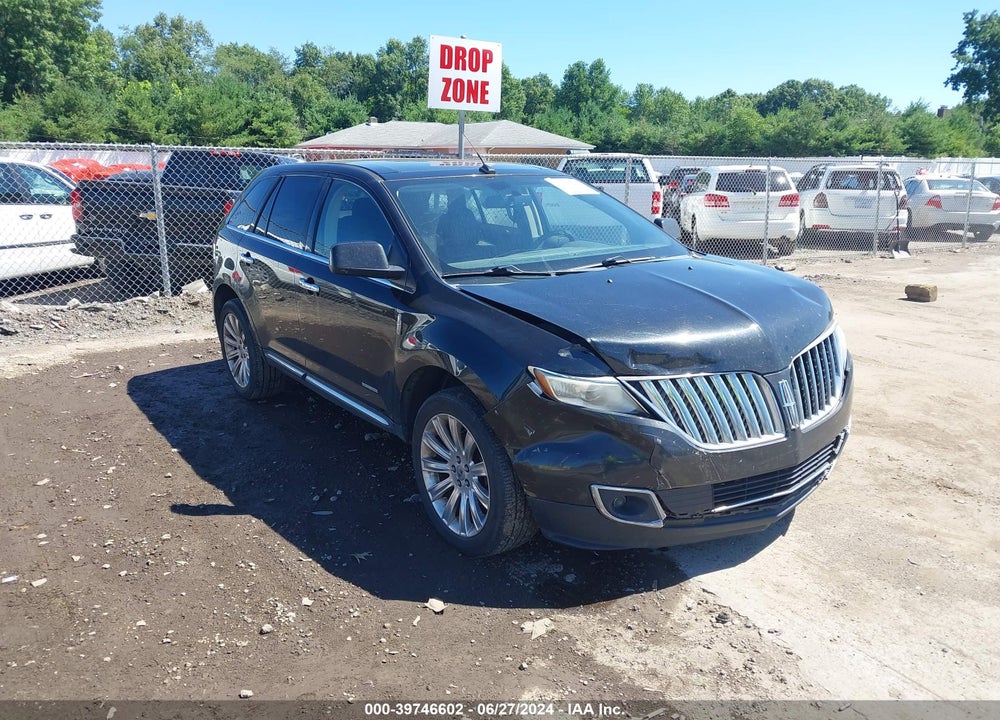 2011 LINCOLN MKX VIN: 2LMDJ8JK6BBJ09562