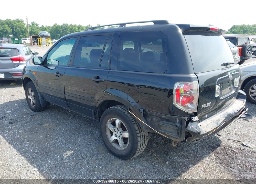 2007 HONDA PILOT EX-L VIN: 2HKYF18547H522313