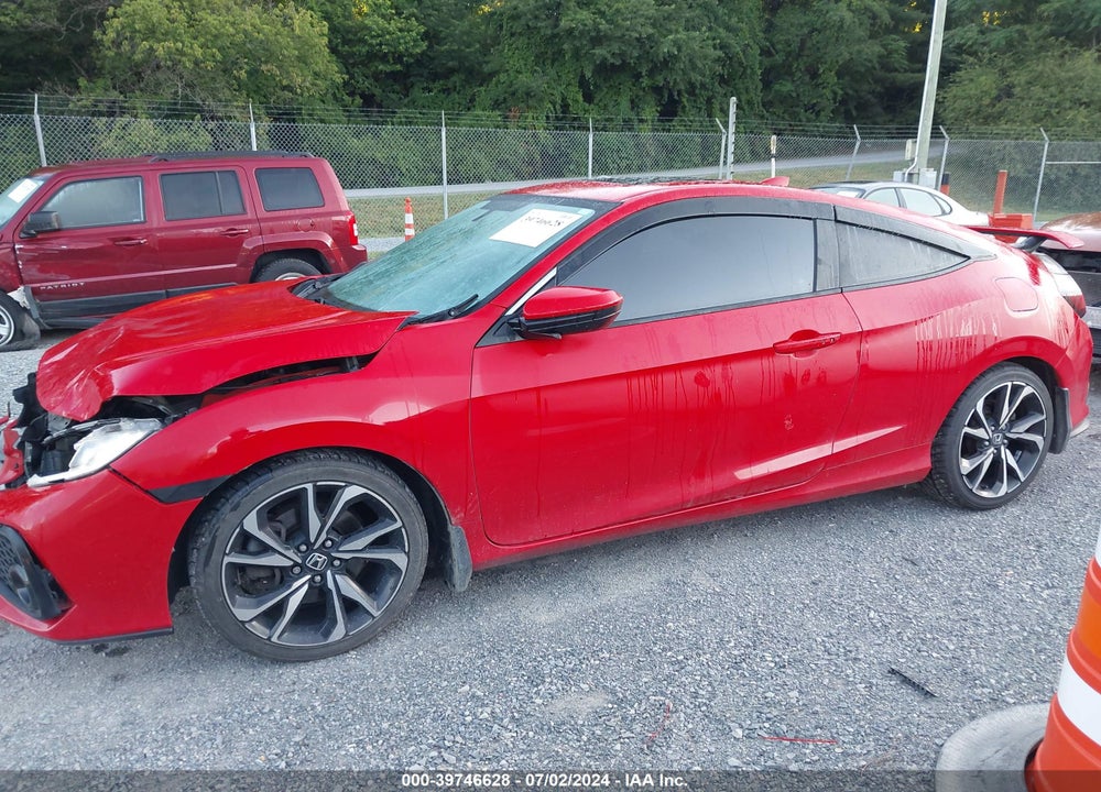 2018 HONDA CIVIC SI VIN: 2HGFC3A51JH757808