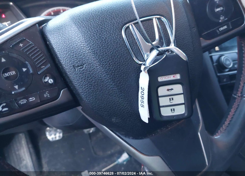 2018 HONDA CIVIC SI VIN: 2HGFC3A51JH757808