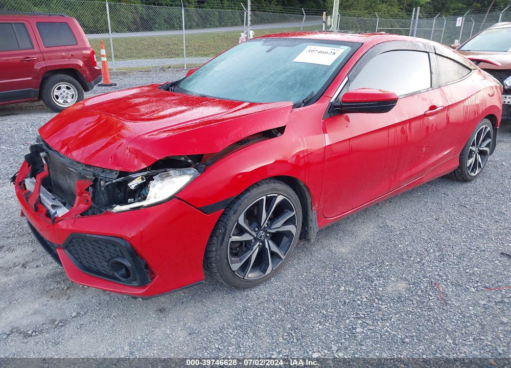 2018 HONDA CIVIC SI VIN: 2HGFC3A51JH757808