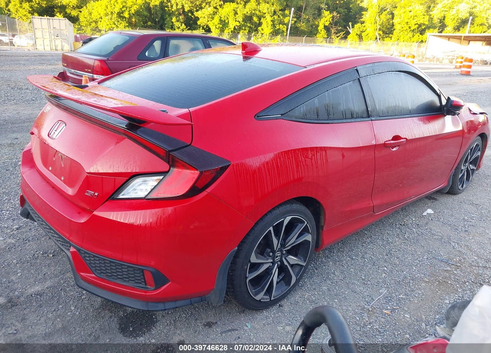 2018 HONDA CIVIC SI VIN: 2HGFC3A51JH757808